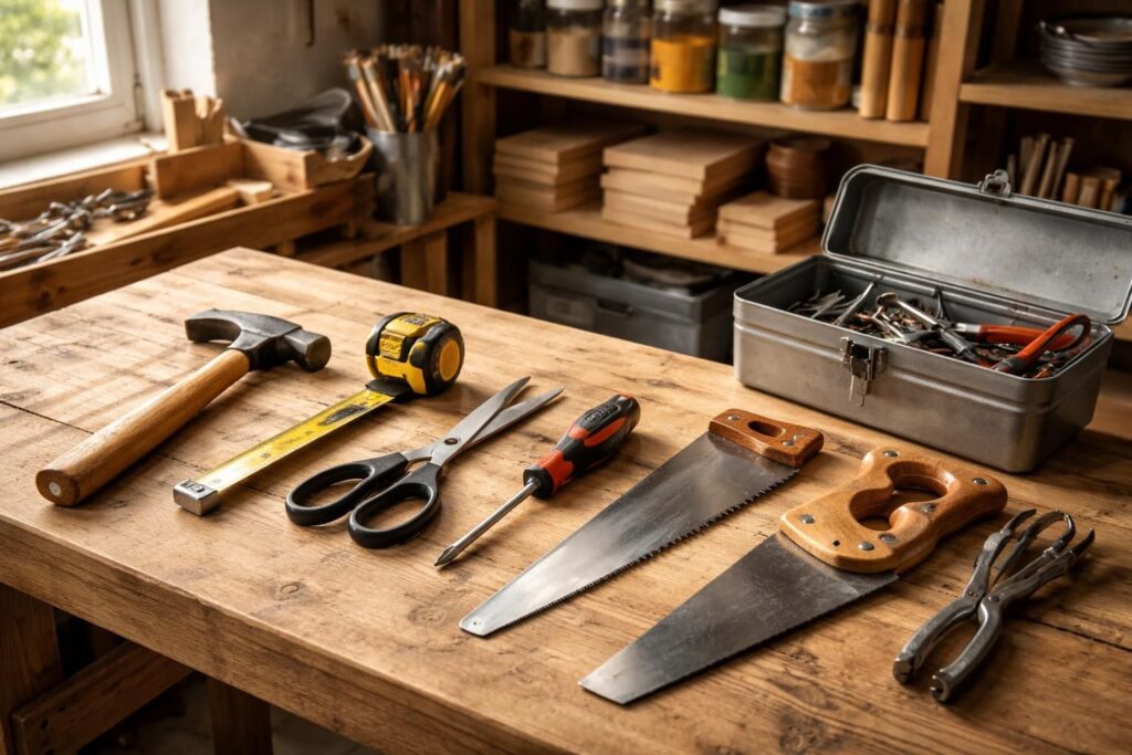 découvrez les outils essentiels pour bien démarrer en tant qu'artisan débutant et réussir vos premiers projets avec efficacité.