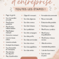 Femme rédigeant un business plan à son bureau