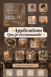 Une sélection d'applications recommandées pour simplifier votre quotidien