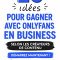 Image illustrant des idées de business OnlyFans avec des créateurs divers