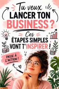 Femme rêveuse inspirée par des idées de création d'entreprise.
