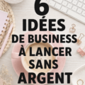 Femme travaillant sur son ordinateur à domicile, représentant un business sans investissement.