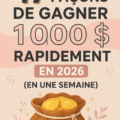 Femme souriante avec de l'argent dans les mains, symbole de réussite financière