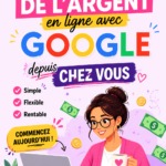 Femme travaillant sur un ordinateur portable à domicile, illustrant comment gagner de l'argent en ligne.