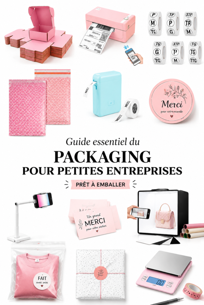 Emballages créatifs et attrayants pour petits produits