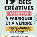 Un aperçu coloré de créations faites main sur une table de travail