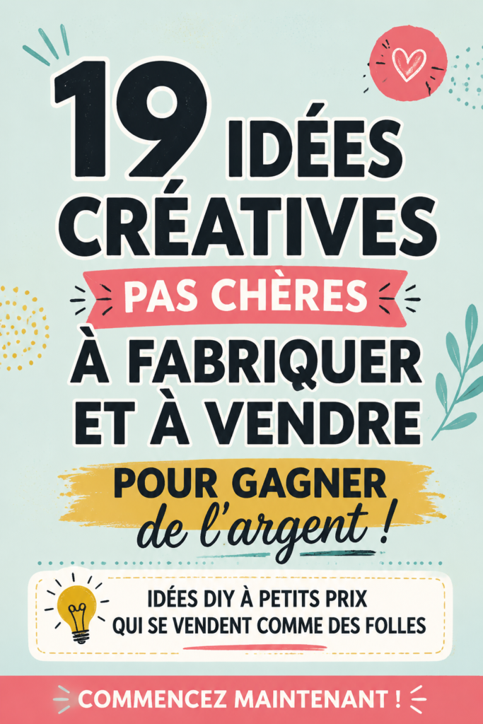 Un aperçu coloré de créations faites main sur une table de travail