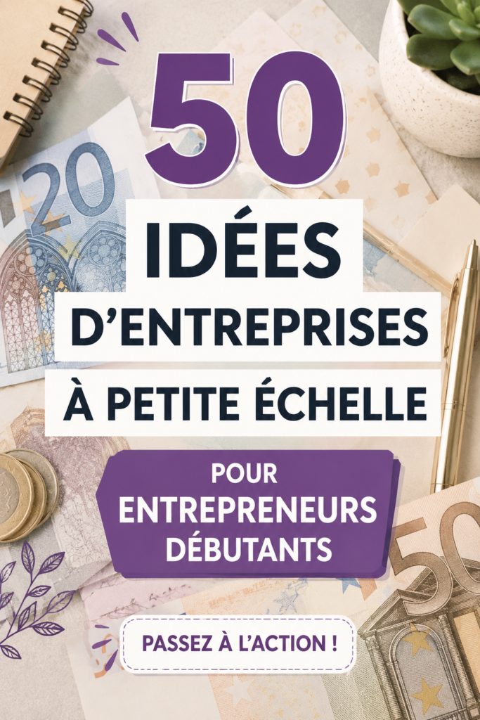 Idées créatives pour petites entreprises pour débutants