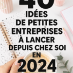 Une femme souriante travaillant sur son ordinateur à domicile pour sa petite entreprise.