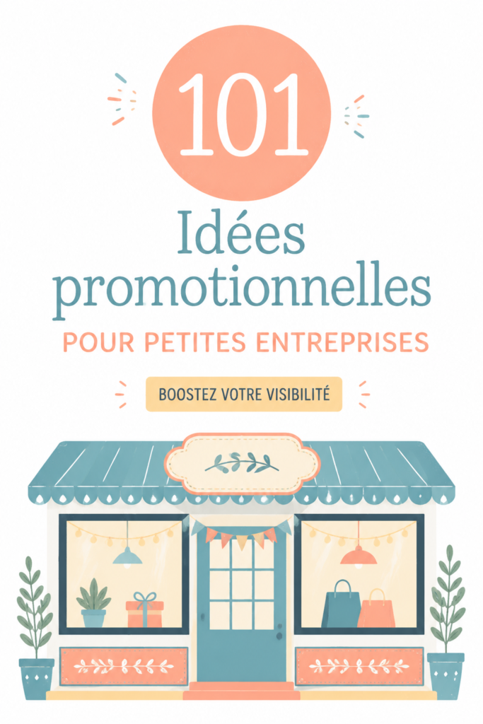 Idées créatives pour promouvoir une petite entreprise avec des éléments visuels engageants