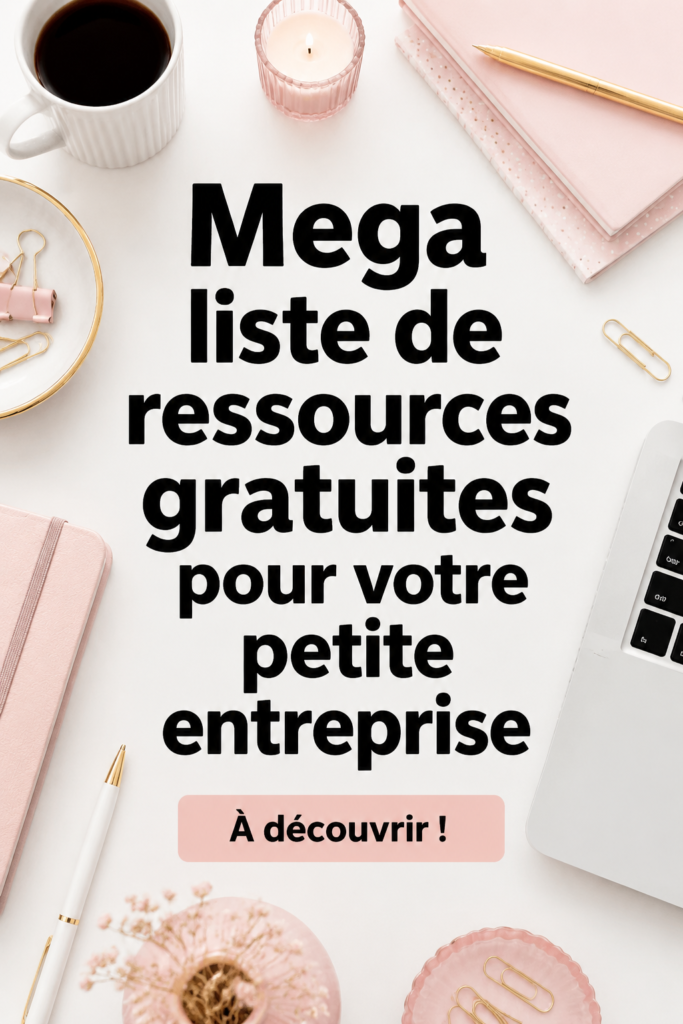 Image montrant divers outils gratuits pour les petites entreprises