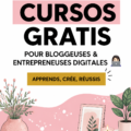 Femme utilisant un ordinateur pour suivre un cours en ligne