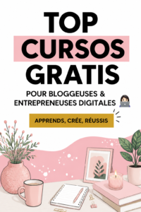 Femme utilisant un ordinateur pour suivre un cours en ligne