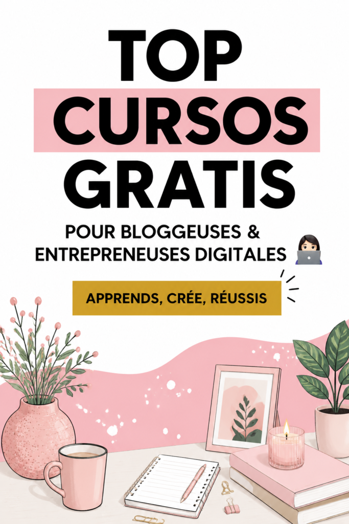 Femme utilisant un ordinateur pour suivre un cours en ligne