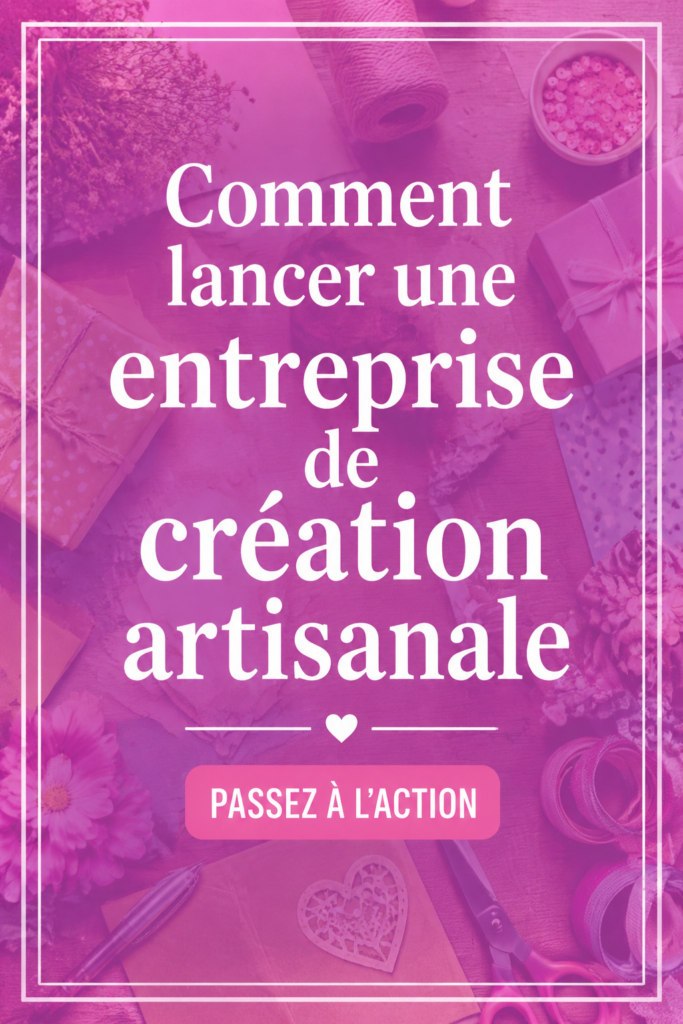 Femme artisan travaillant sur ses créations dans son atelier