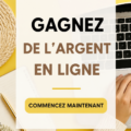 Femme utilisant un ordinateur pour explorer des opportunités de revenus en ligne.