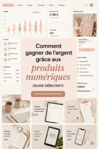 Une femme créative travaillant sur son ordinateur pour vendre sur Gumroad.