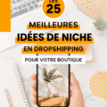 Illustration présentant les meilleures idées de niches pour le dropshipping