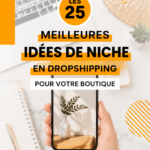 Illustration présentant les meilleures idées de niches pour le dropshipping
