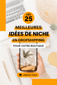 Illustration présentant les meilleures idées de niches pour le dropshipping