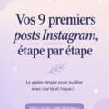 Un écran de smartphone montrant un profil Instagram avec des posts variés et engageants.