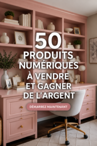Femme créant des produits numériques sur un ordinateur portable
