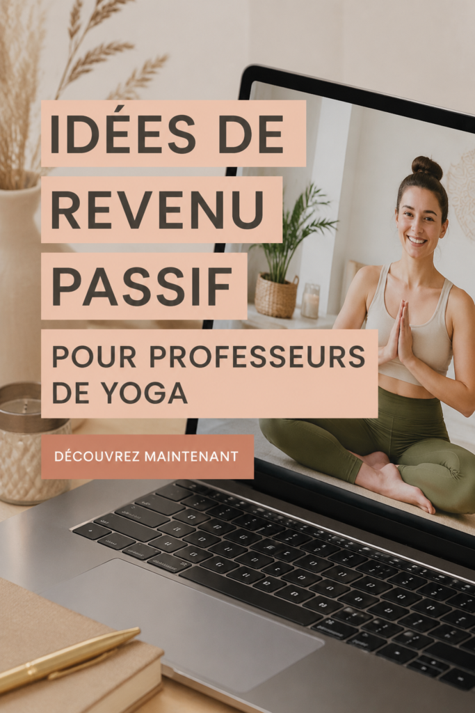 Un professeur de yoga en ligne partage sa passion et ses connaissances