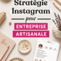 Une créatrice montrant ses œuvres sur Instagram, illustrant le succès de son business fait main