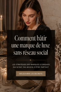 Une entrepreneuse réfléchissant à sa stratégie de marque sans réseaux sociaux, symbolisant l'entrepreneuriat féminin.