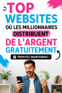 Femme souriante réfléchissant aux opportunités financières offertes par des millionnaires.