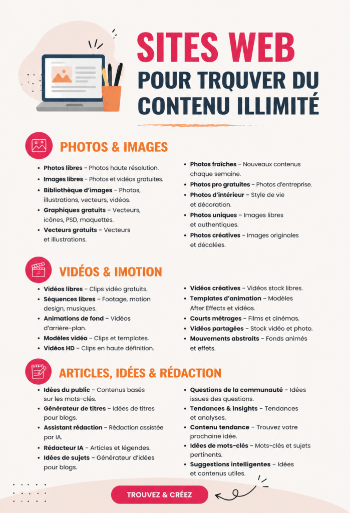 Femme en train d'explorer des sites de contenu illimité pour son entreprise.