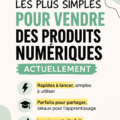 Femme heureuse utilisant son ordinateur pour vendre des produits numériques en ligne.