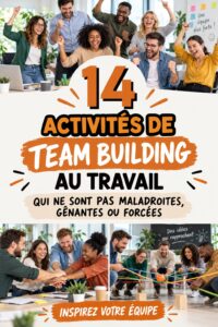 Activités de team building en entreprise pour renforcer la cohésion d'équipe.