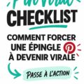 Une femme utilisant Pinterest sur son ordinateur pour créer un pin engageant.
