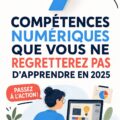 Femme travaillant sur un ordinateur portable, apprenant des compétences digitales pour sa carrière.