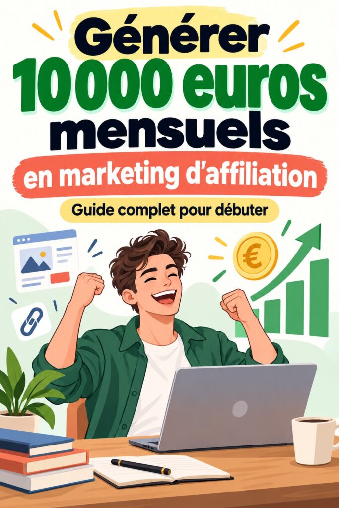Femme travaillant sur son ordinateur pour développer son activité de marketing d'affiliation.