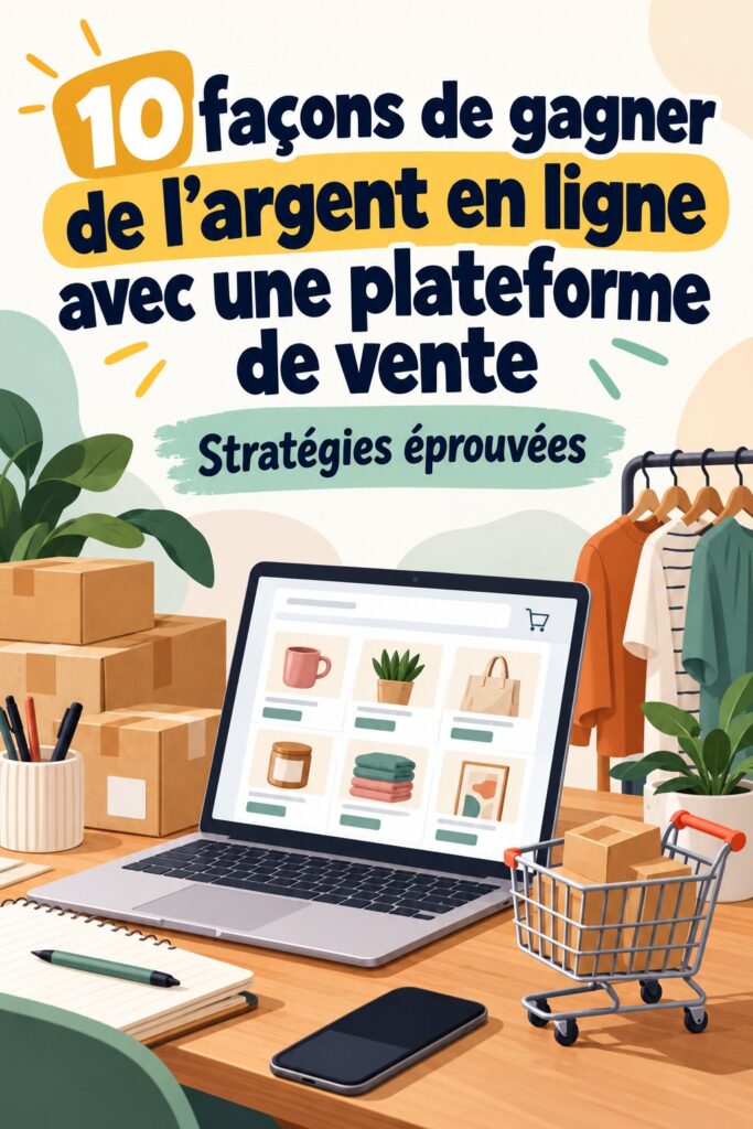 Femme travaillant sur un ordinateur pour vendre ses produits en ligne sur Gumroad.