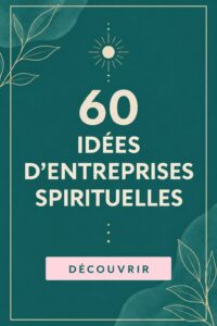 Une femme contemplative réfléchissant à une idée de business spirituel.