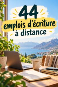 Image représentant différentes opportunités de travail d'écriture à distance pour femmes
