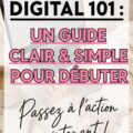 Femme utilisant un ordinateur pour explorer des stratégies de marketing digital.