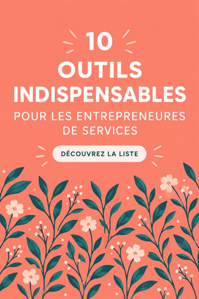 Femme moderne avec ordinateur et outils de gestion d'entreprise