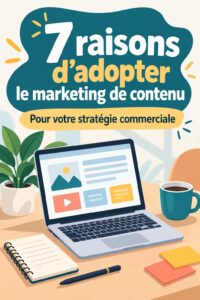 Une femme d'affaires réfléchissant à sa stratégie de contenu marketing