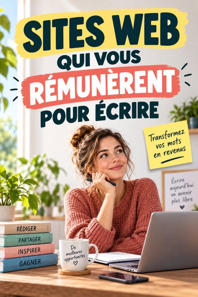 Femme écrivant sur un ordinateur portable pour monétiser ses talents d'écriture.
