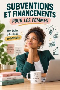 Femme entrepreneur examinant des documents sur des subventions