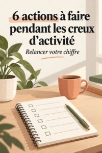 Femme d'affaires réfléchissant à des actions positives pendant un moment calme au travail