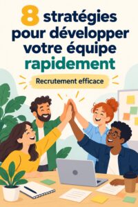 Une femme souriante entourée de personnes lors d'une réunion de marketing de réseau, illustrant le recrutement d'équipe.