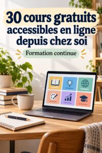 Vue d'un cours en ligne gratuit de Yale, accessible depuis chez soi