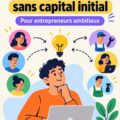 Femme réfléchissant à créer une entreprise d'arbitrage de services sans capital initial.