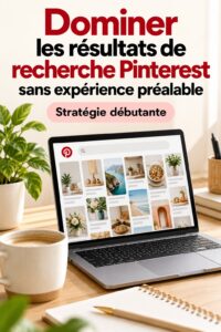 Femme analysant ses performances sur Pinterest pour améliorer sa stratégie de contenu.