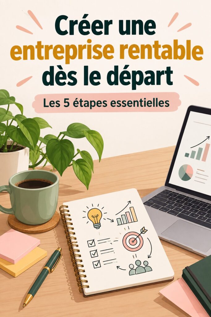 femme travaillant sur son ordinateur portable pour démarrer son entreprise